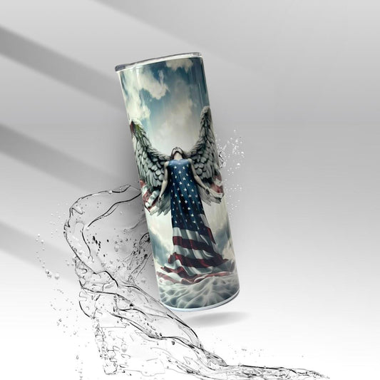 American Angel, Sublimation Insulated Tumbler