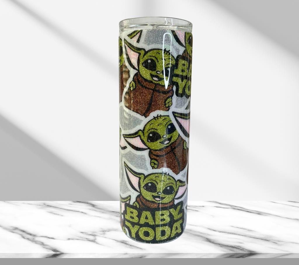 Baby Yoda, Epoxy Insulated Tumbler