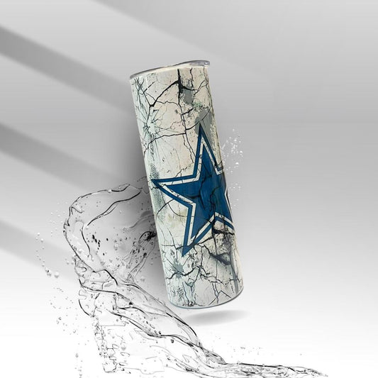 Cowboys Cracked Wall, Sublimation Insulated Tumbler