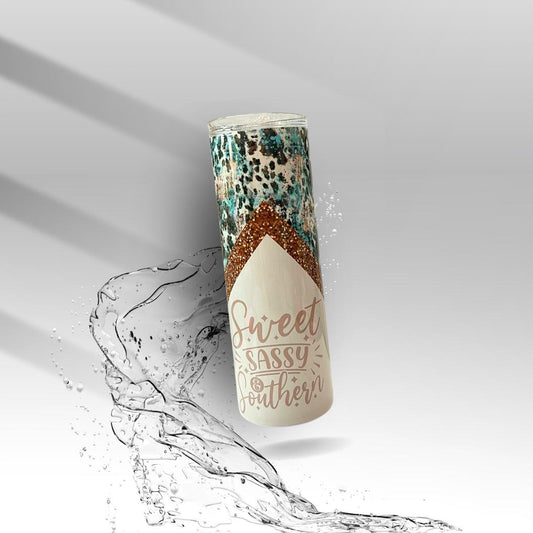 Sweet Sassy Southern, Sublimation Insulated Tumbler