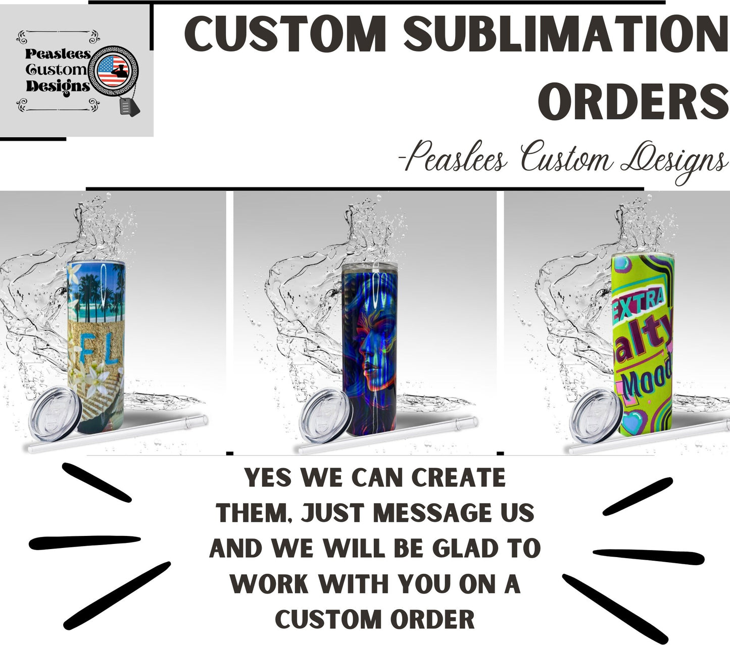 Orange & Blue Night Owl, Sublimation Insulated Tumbler