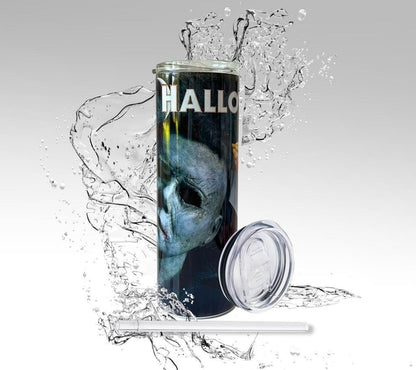 Michael Meyers Halloween Tumbler, Spooky Horror Movie Inspired Items