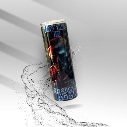 Donald Trump Terminator, Sublimation Insulated Tumbler