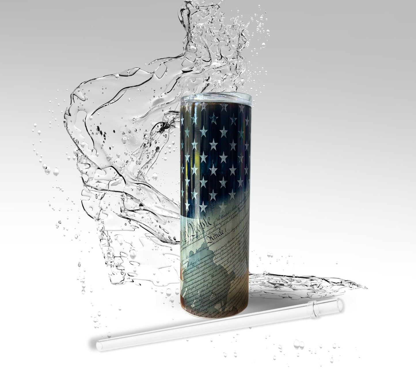 We the People, Sublimated 20 oz Skinny Tumbler