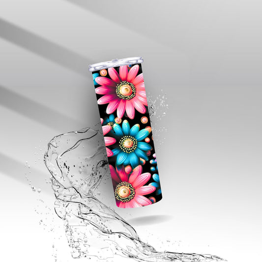 Country Daisies, Sublimation Insulated Tumbler