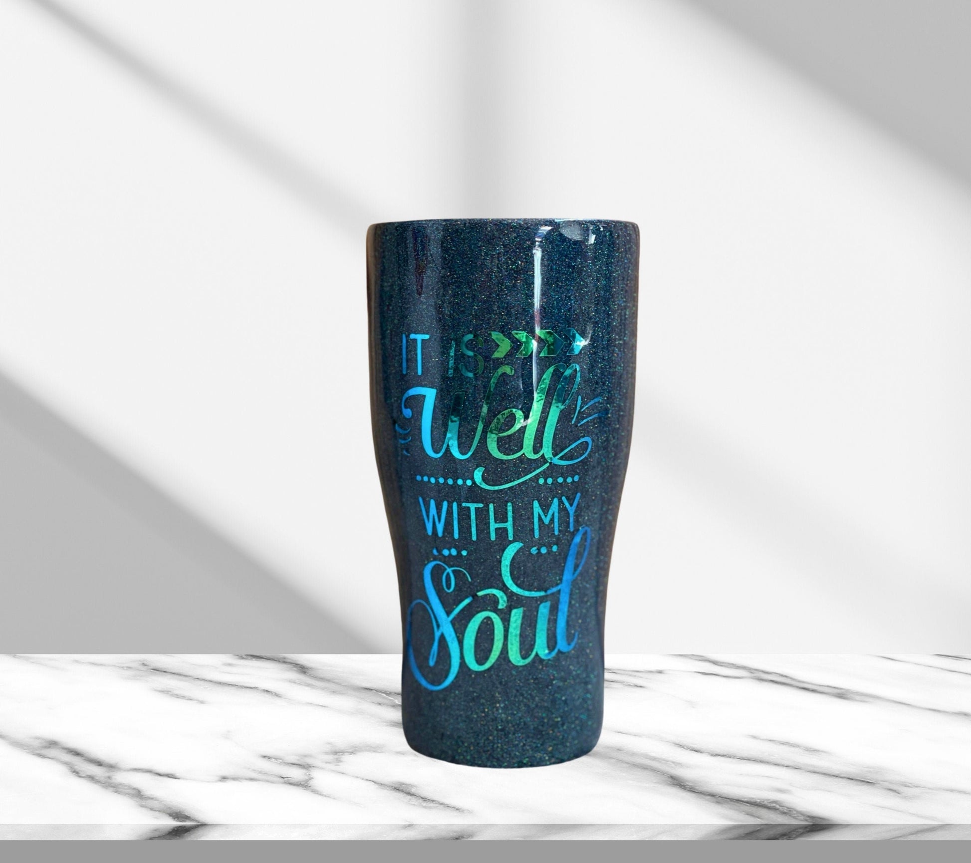 Mimi/Grandma Love, Glitter Epoxy Custom oz Tumbler