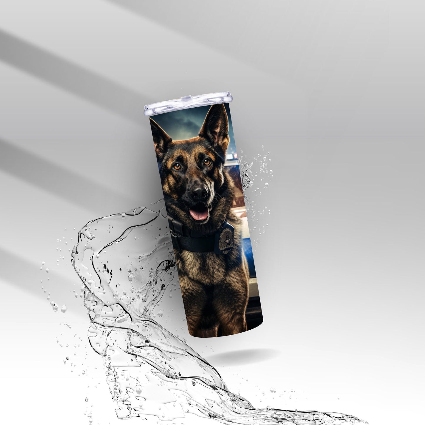 Police K-9 Dog, Sublimation Insulated Tumbler